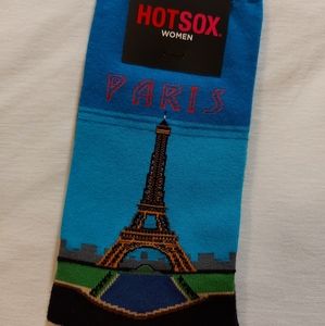 NWT 🏷 Hot Sox | Paris Crew Socks 🧦